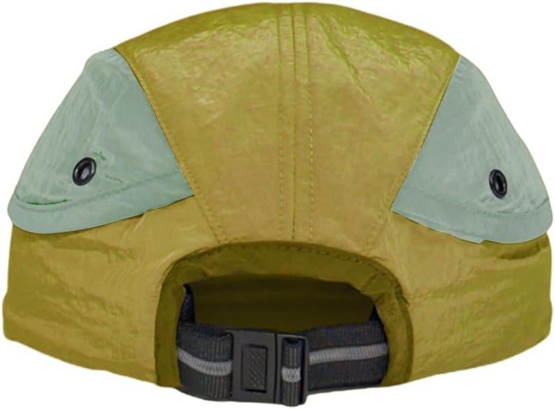 FASHIXD 5-Panel Hat for Men - Quick Dry Lightweight Outdoor Running Hat, Soft brimFoldable Adjustable Sun Protection Sports Design - Image 5